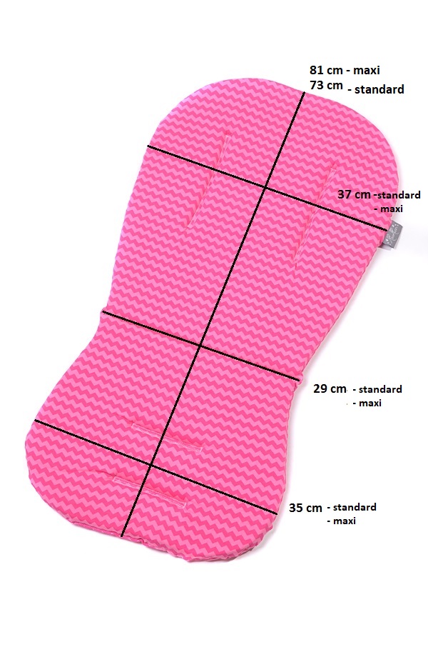 Rozměry podložky standard-maxi